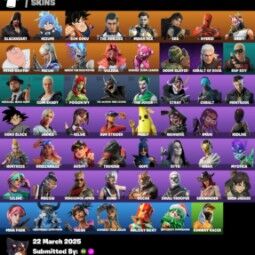 [PC|PSN|XBOX|Switch] 55 skins 🔹 Midas Rex 🔹 Drift 🔹 The Ageless 🔹 Son Goku 🔹 Peter Griffin 🔹 Hybrid 🔹 Blackheart 🔹 Mizuki 🔹 950 VB - z101 0